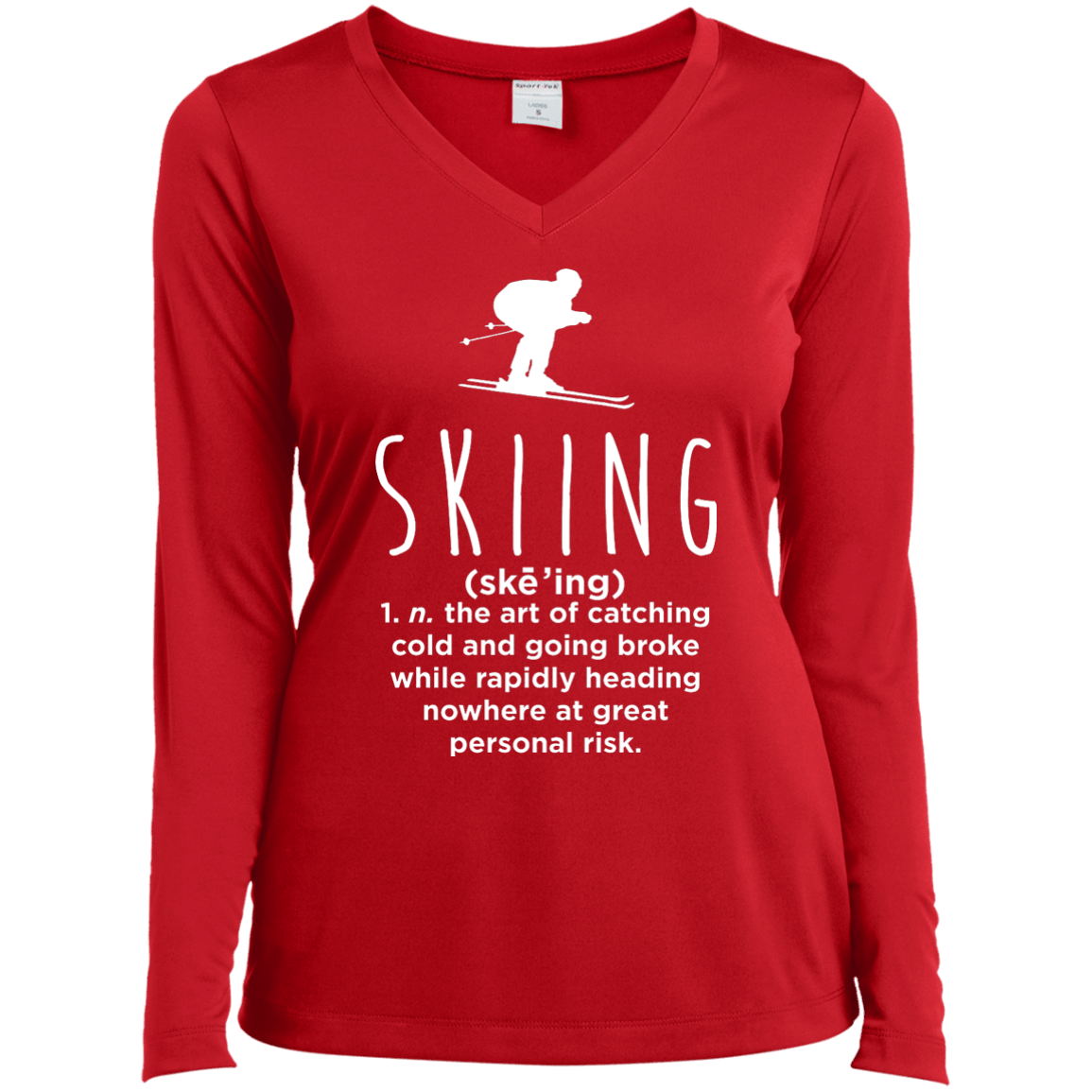 Skiing Definition Long Sleeves - Powderaddicts