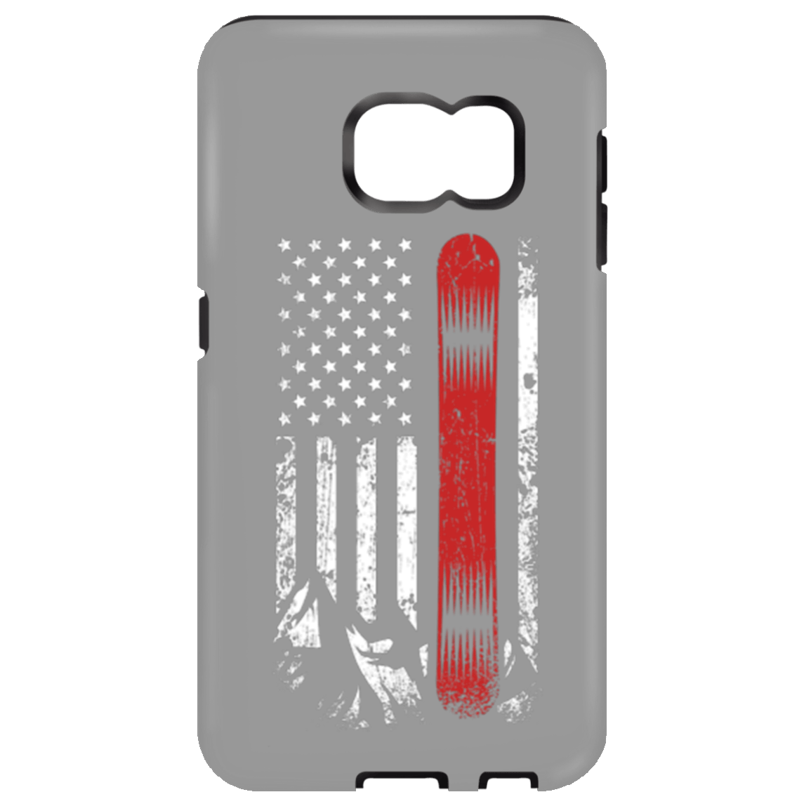 USA Snowboard Flag Phone Cases - Powderaddicts