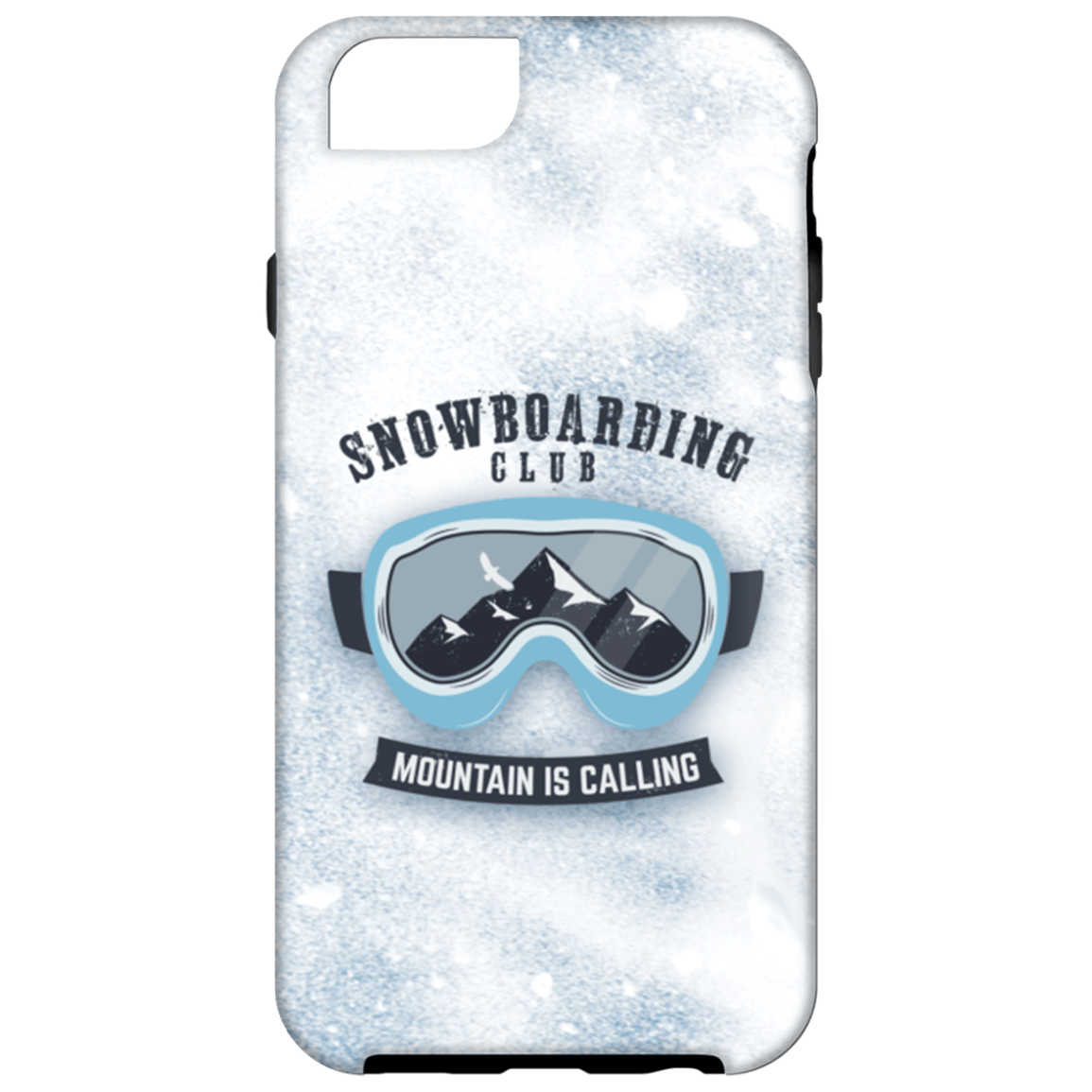Snowboarding Club Mountain Is Calling Phone Cases - Powderaddicts