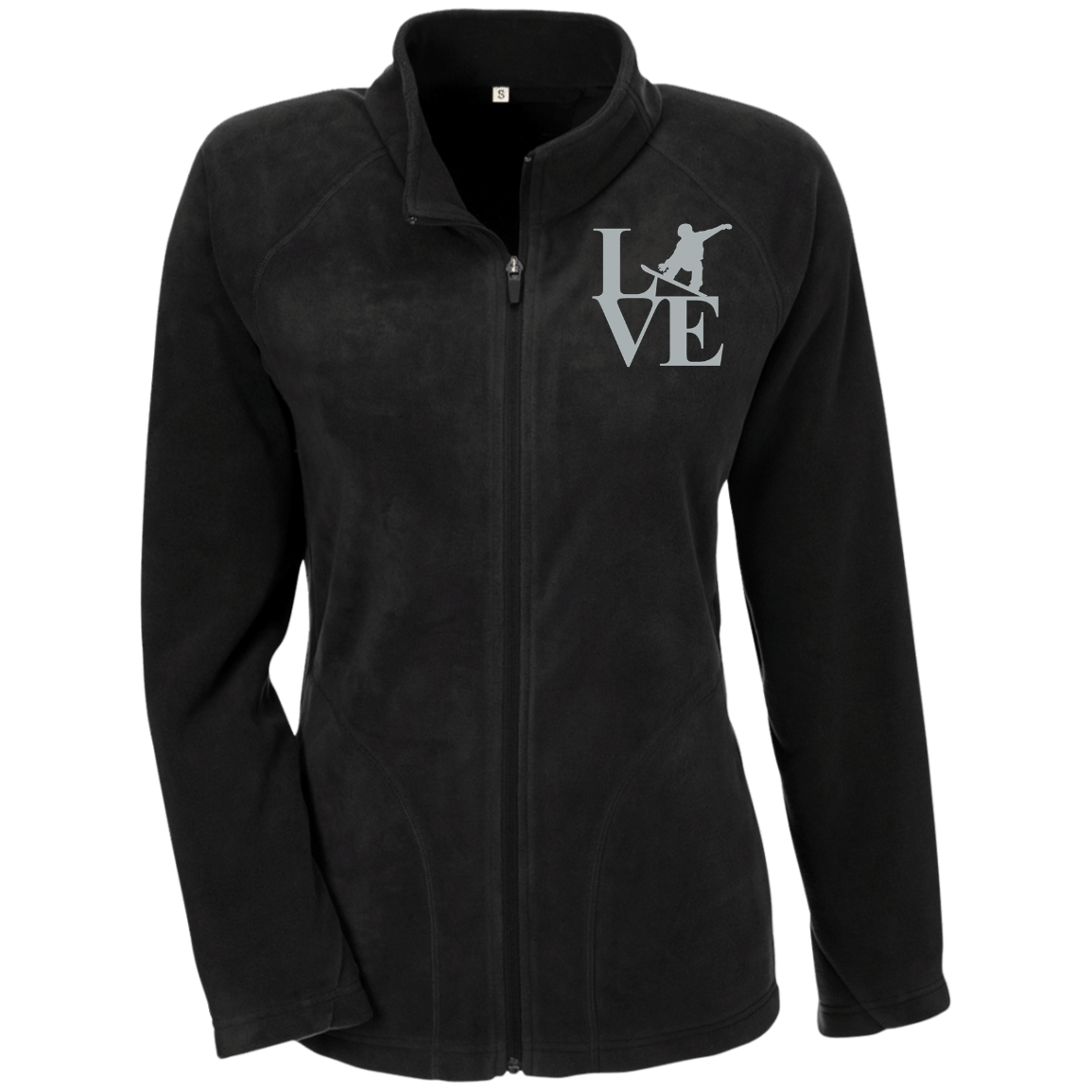 LOVE SNOWBOARD-Beanie-Silver15 Love Snowboard Ladies' Microfleece - Powderaddicts