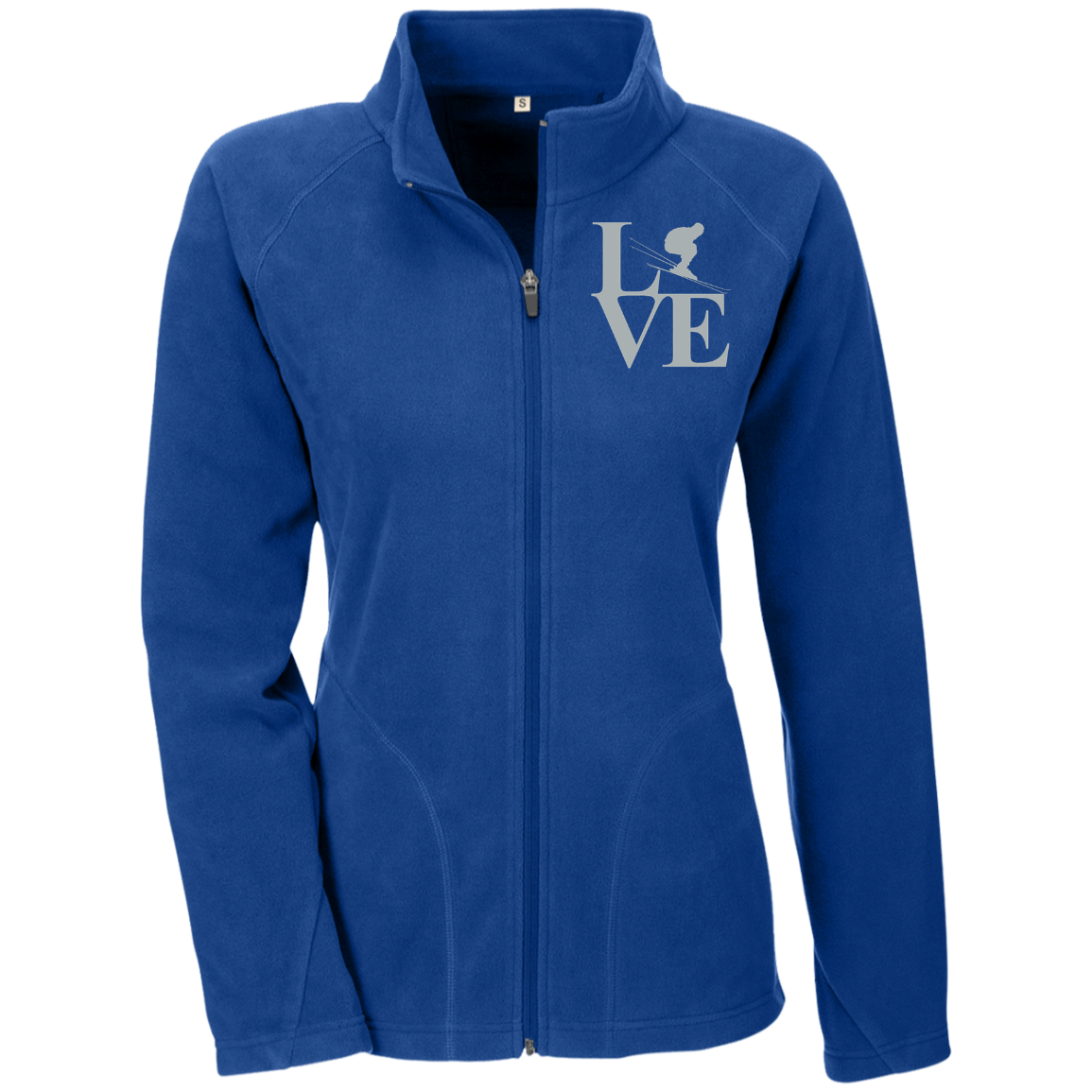 LOVE SKIING Beanie-Silver15 TT90W Ladies' Microfleece - Powderaddicts