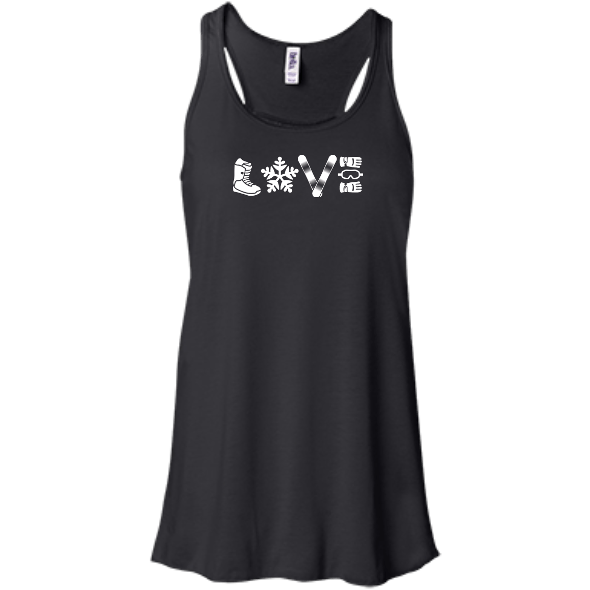 L.O.V.E. Snowboarding Tank Tops - Powderaddicts