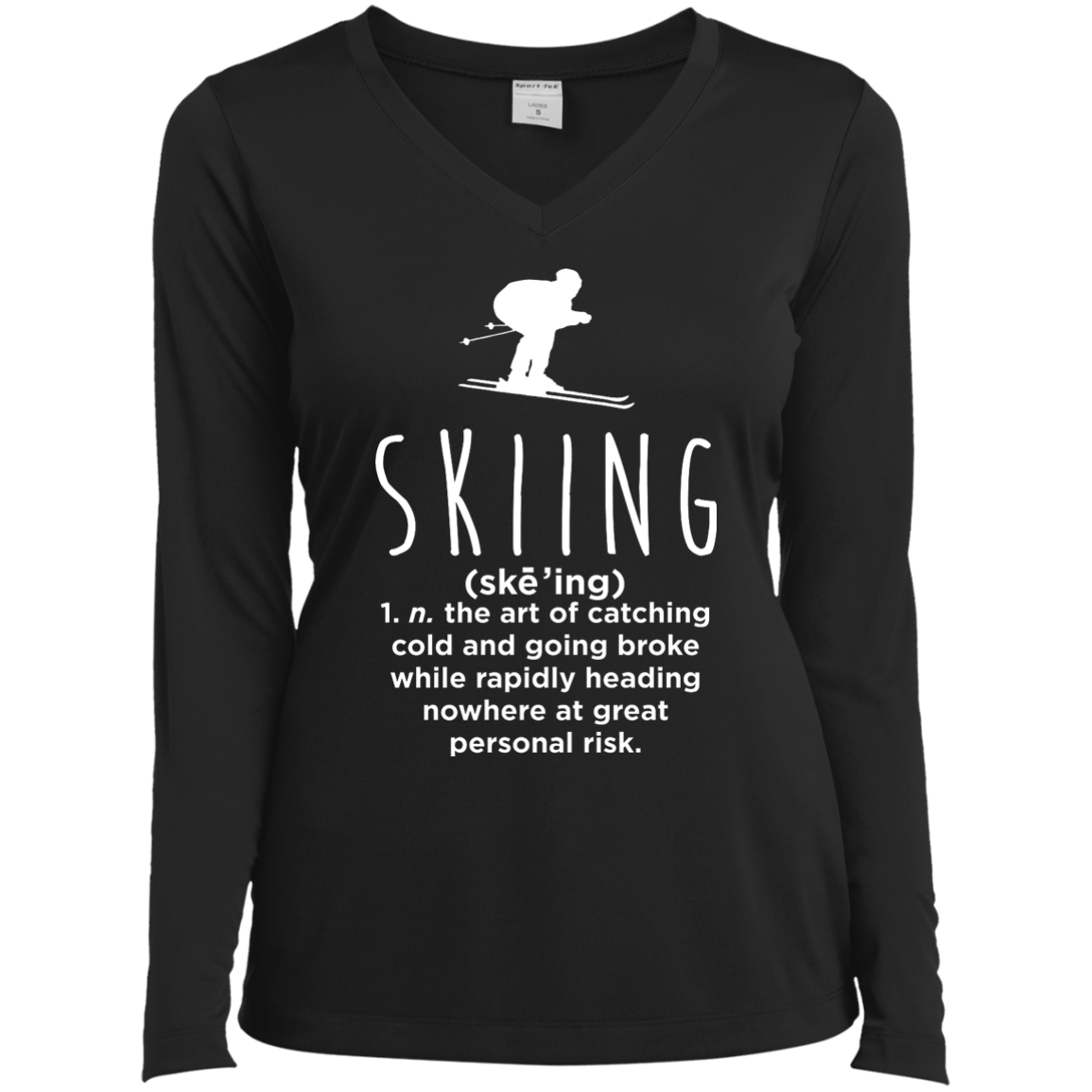 Skiing Definition Long Sleeves - Powderaddicts