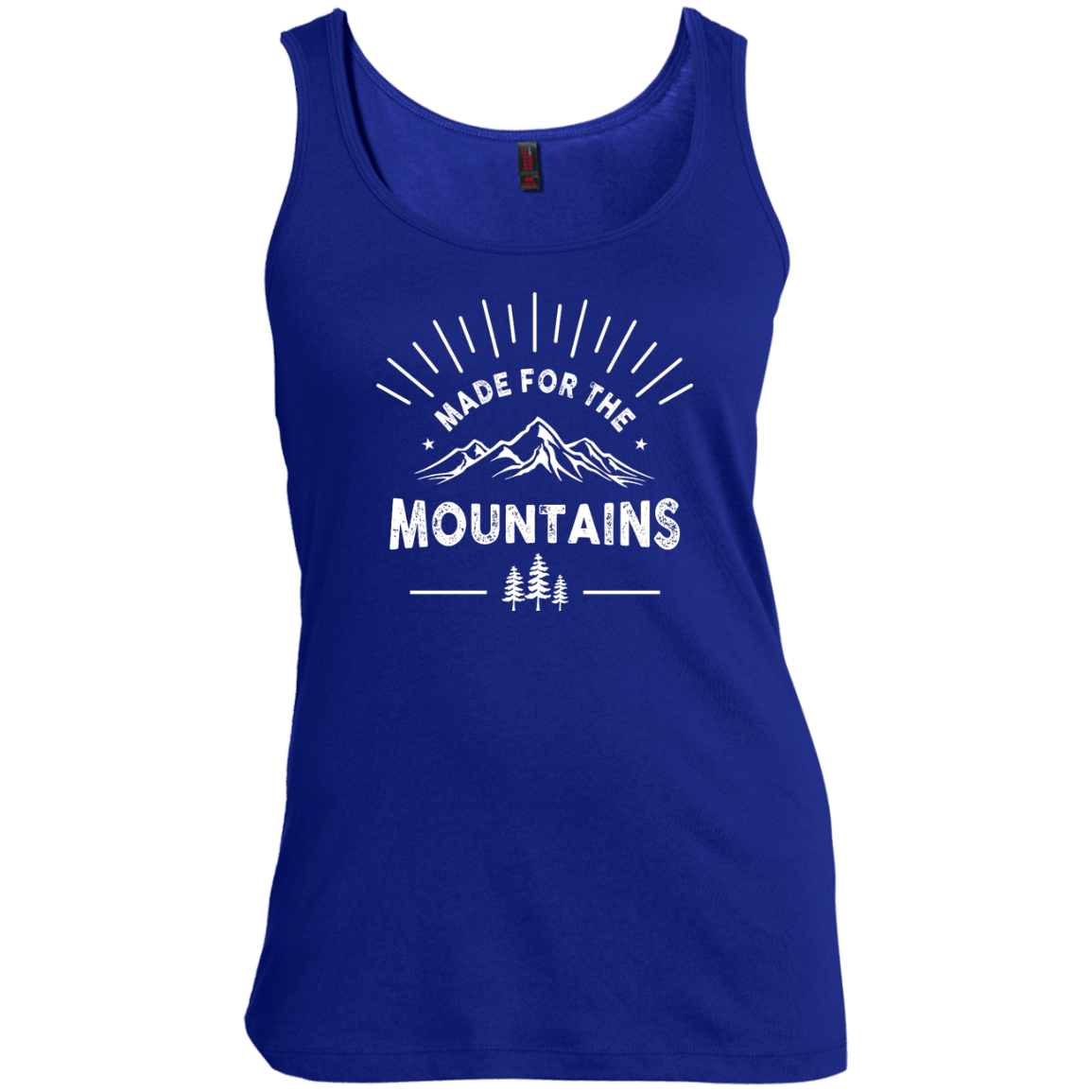 Made For The Mountains Tank Tops - Powderaddicts