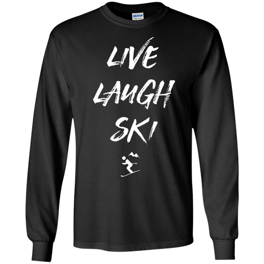 Live Laugh Ski Long Sleeves - Powderaddicts
