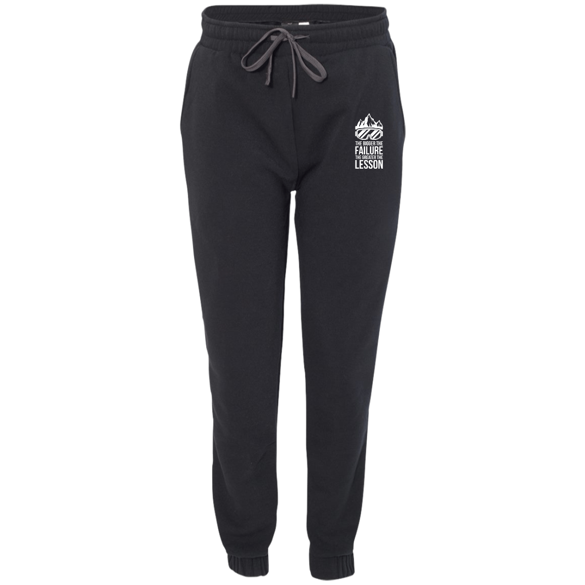 The Bigger The Failure The Greater The Lesson Men's Adult Fleece Joggers - Powderaddicts