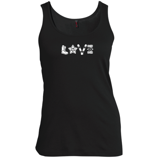 L.O.V.E. Snowboarding Tank Tops - Powderaddicts