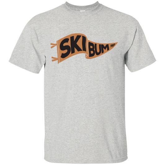 Ski Bum Men's Tees and V-Neck - Powderaddicts
