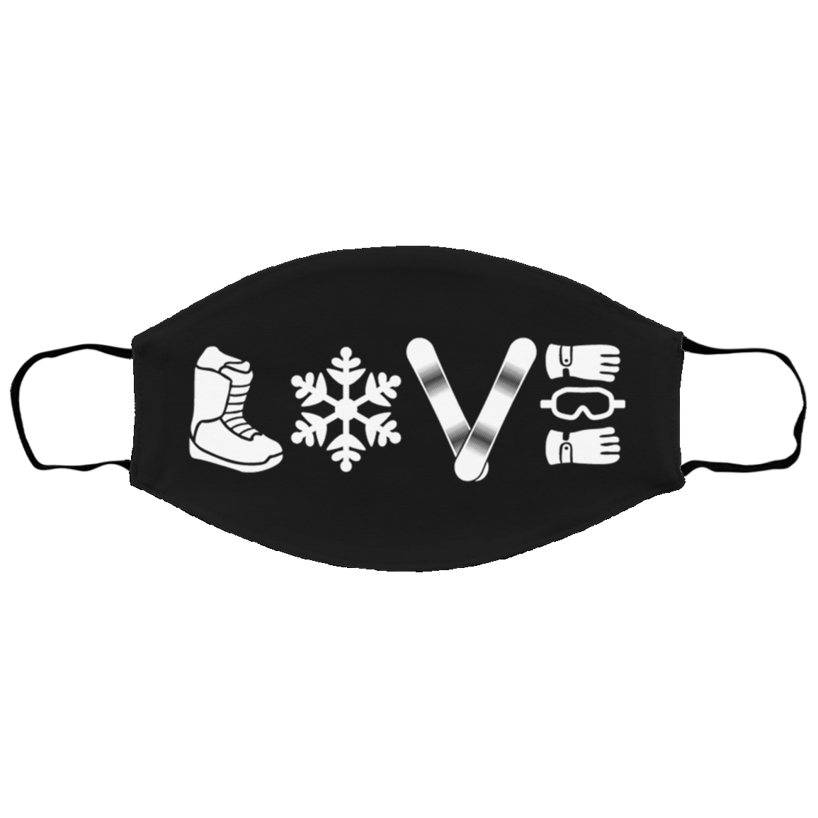 LOVE Snowboard Youth Face Mask - Powderaddicts