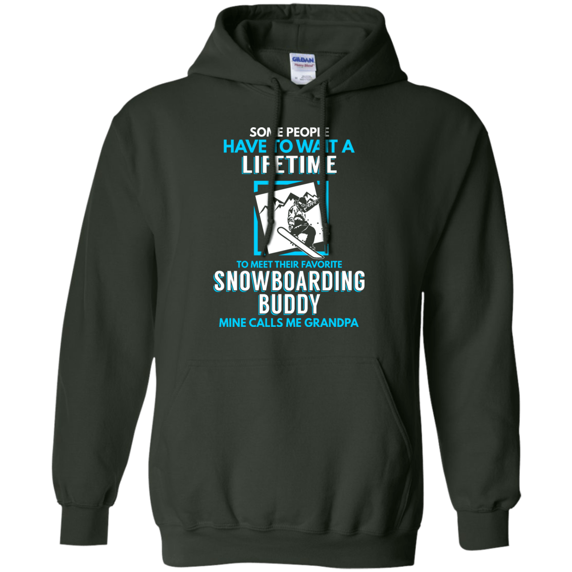 Snowboard Buddy - Grandpa Hoodies - Powderaddicts
