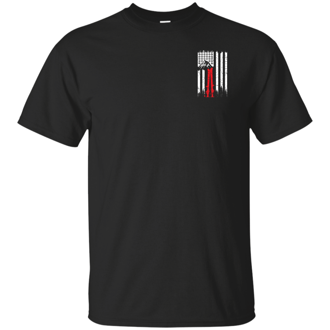 Snowflakes N Stripes Tees - Powderaddicts