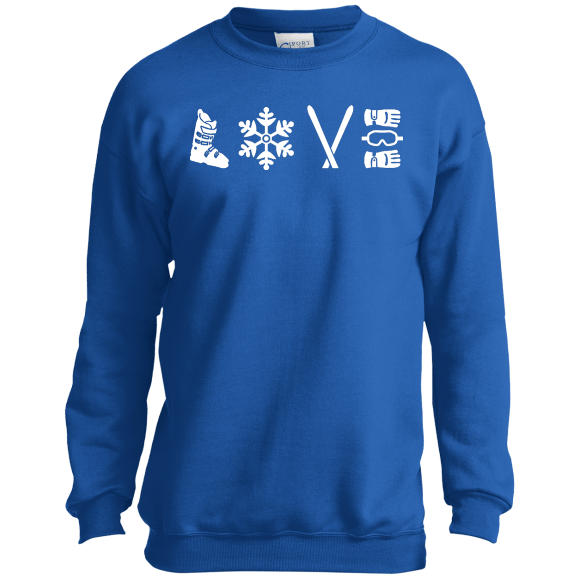 Love Ski Youth Hoodies - Powderaddicts