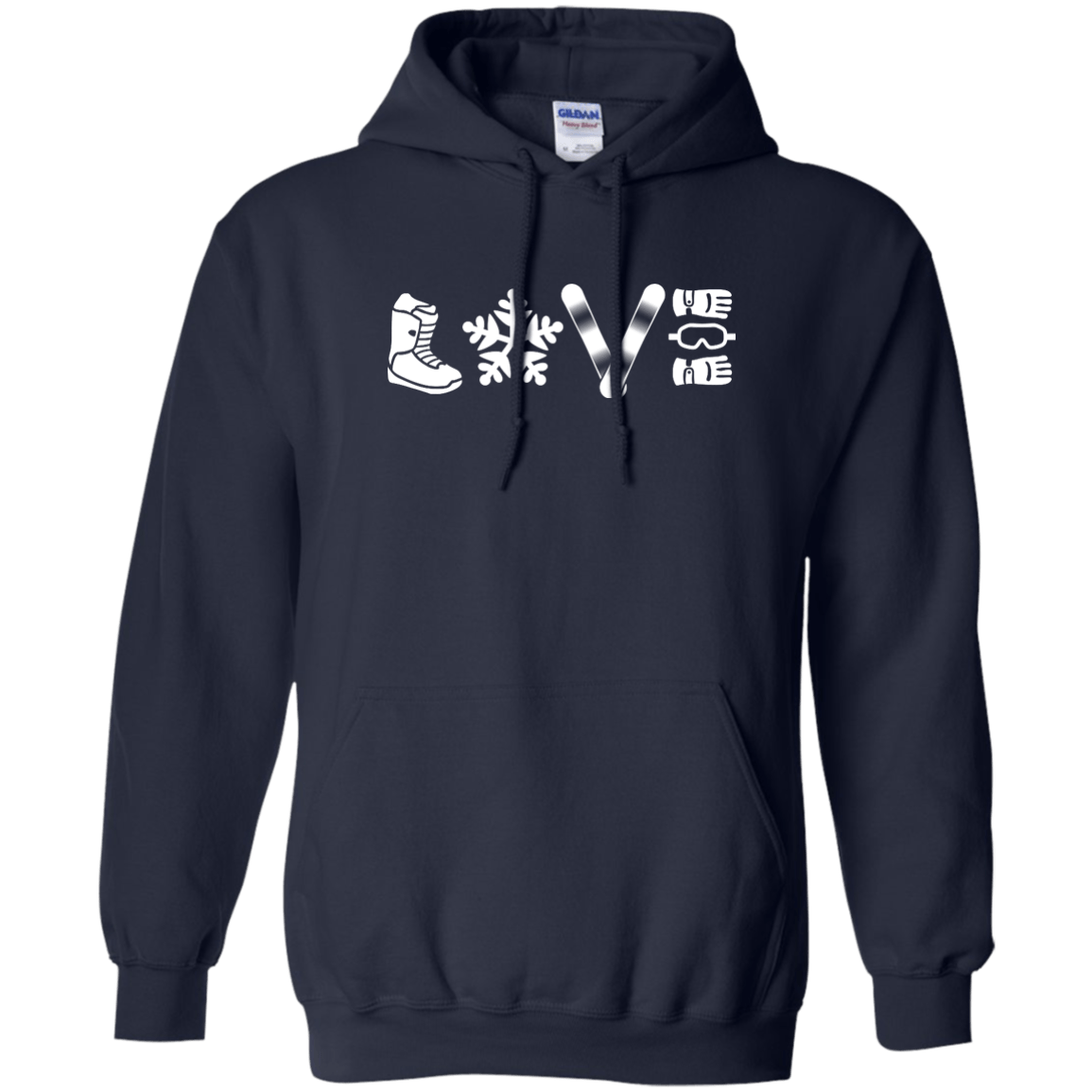 Love Snowboarding Hoodies - Powderaddicts