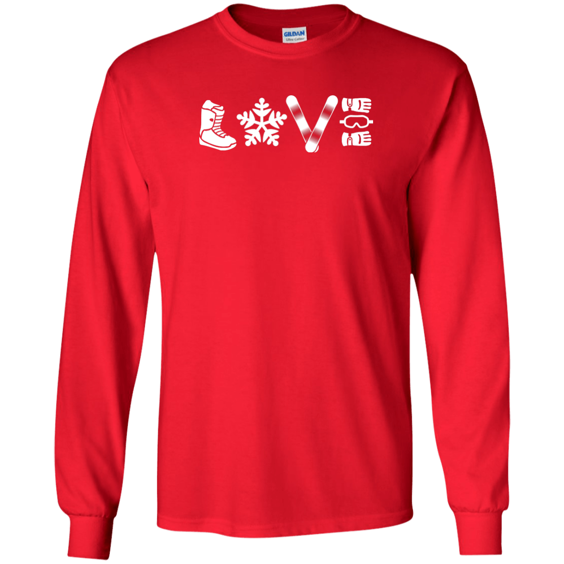 Love Snowboarding Long Sleeves - Powderaddicts