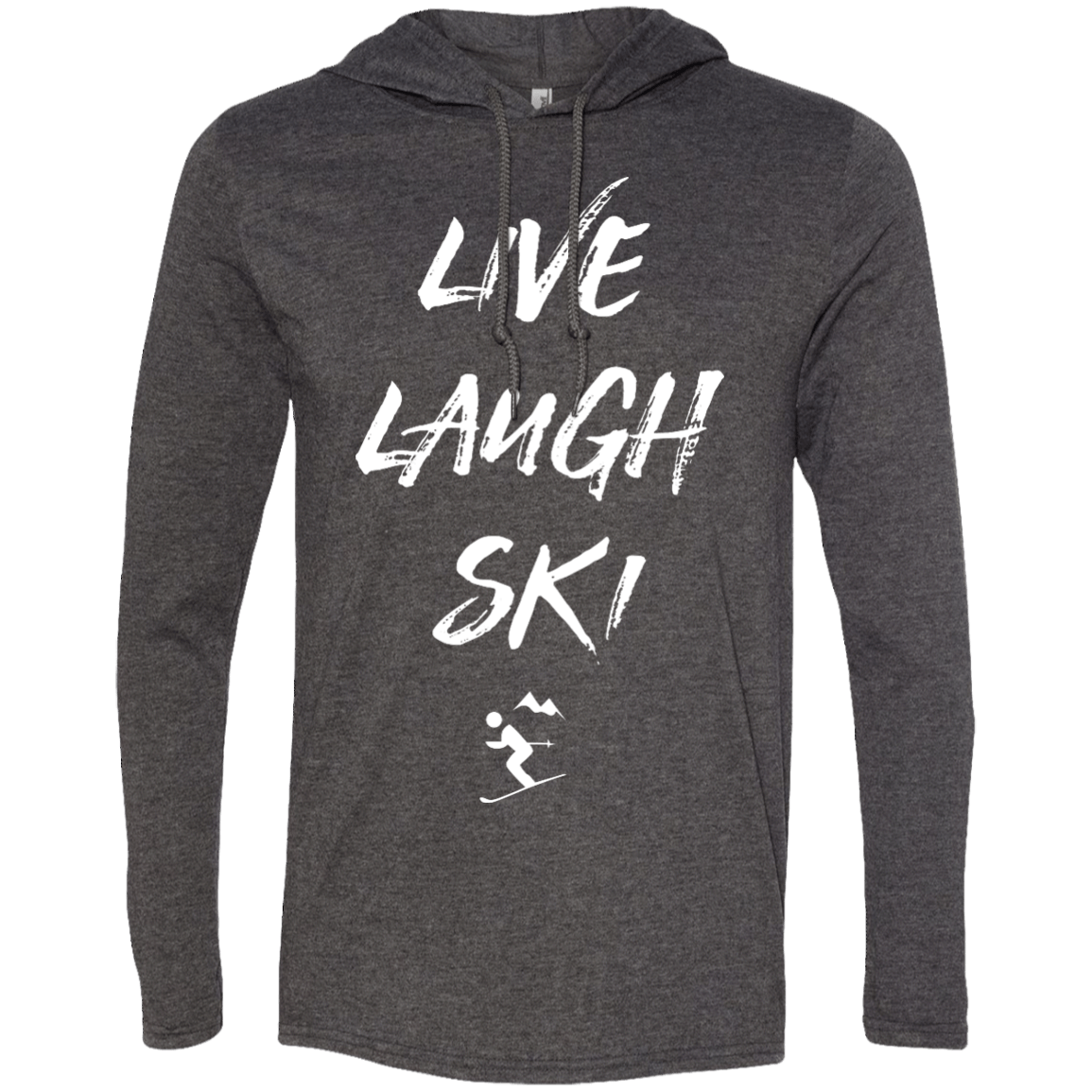 Live Laugh Ski Hoodies - Powderaddicts