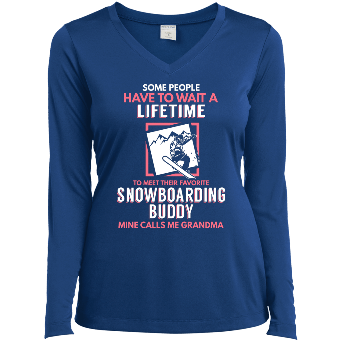 Snowboard Buddy - Calls Me Grandma Long Sleeves - Powderaddicts