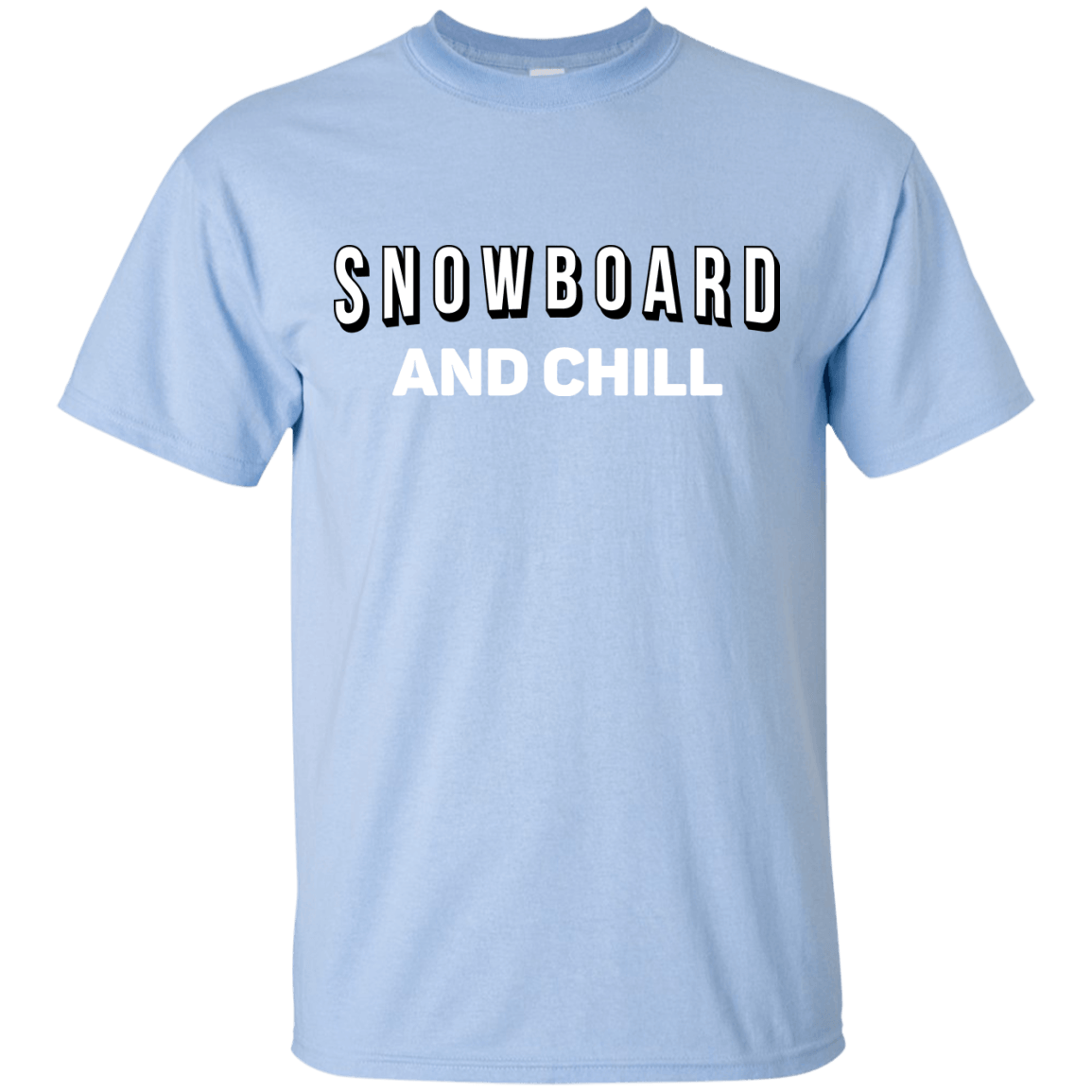 Snowboard and Chill Men's Tees and V-Neck - Powderaddicts