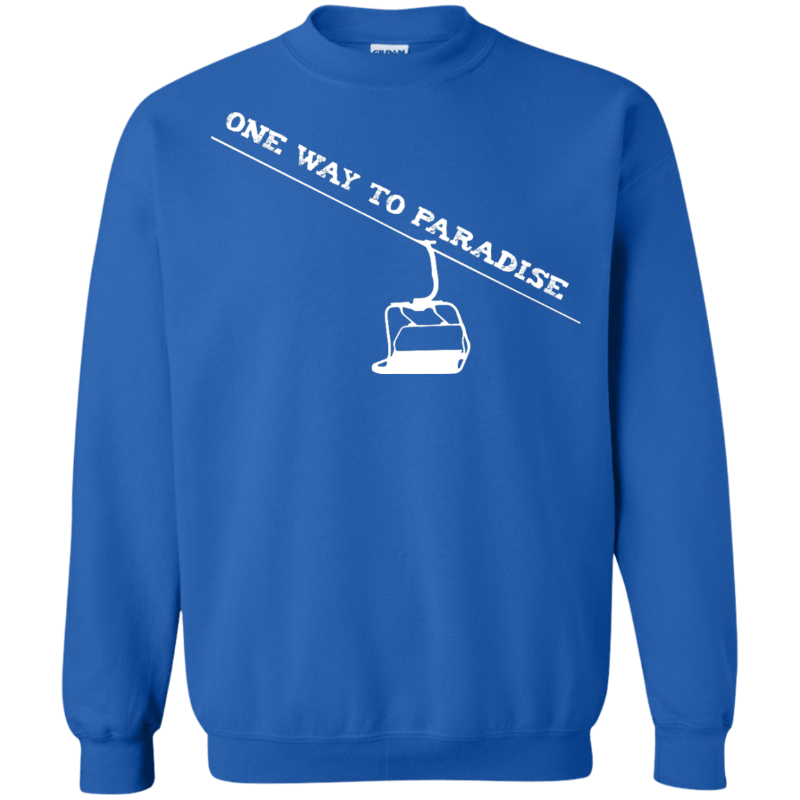 One Way To Paradise Hoodies - Powderaddicts