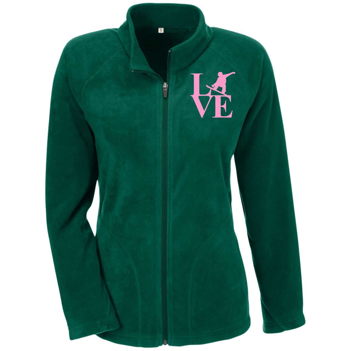 Pink LOVE Snowboard Ladies' Microfleece - Powderaddicts