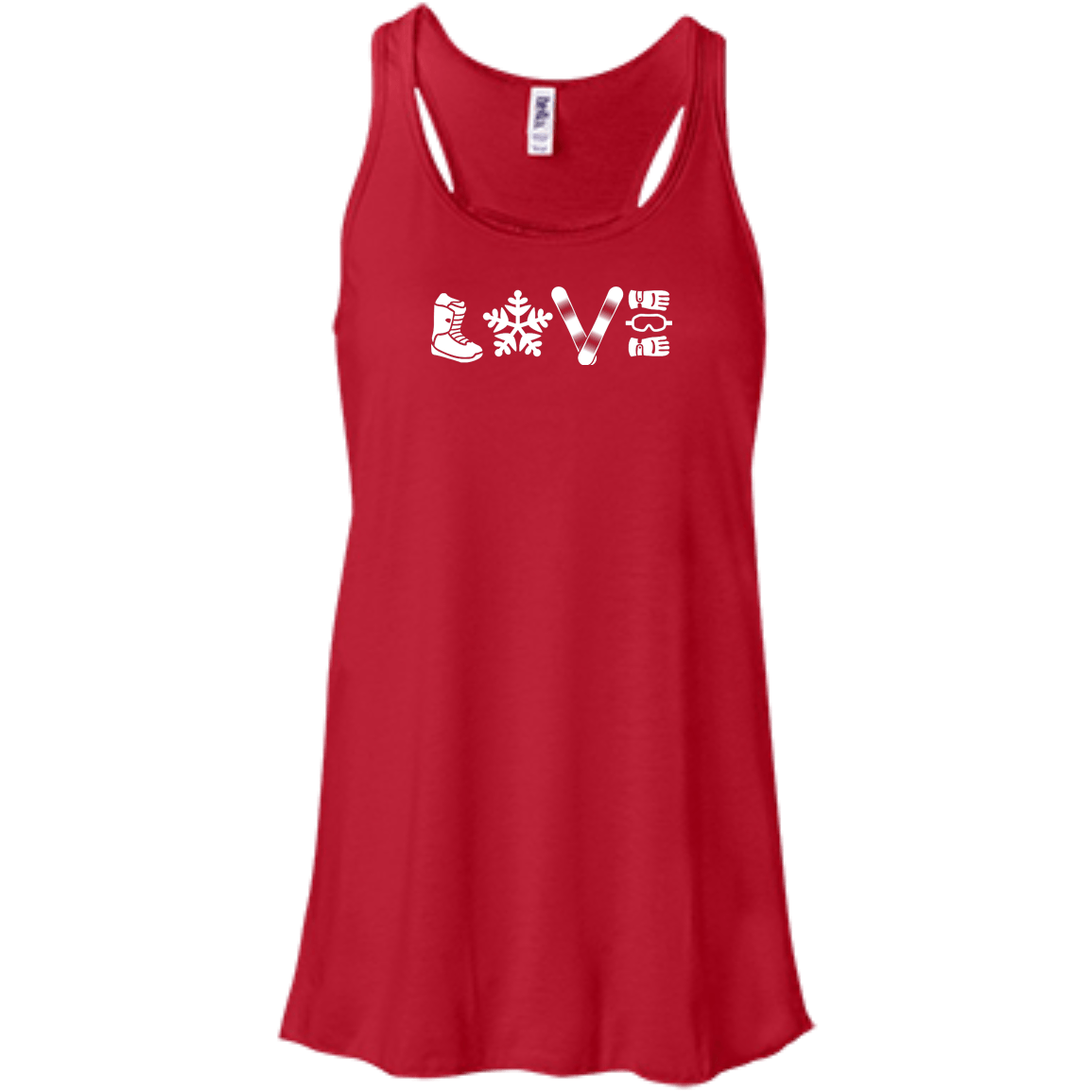 L.O.V.E. Snowboarding Tank Tops - Powderaddicts