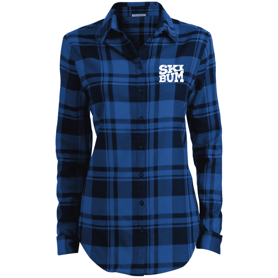 Ski Bum Ladies' Plaid Flannel Tunic - Powderaddicts