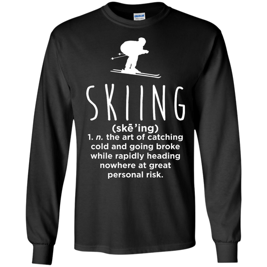 Skiing Definition Long Sleeves - Powderaddicts