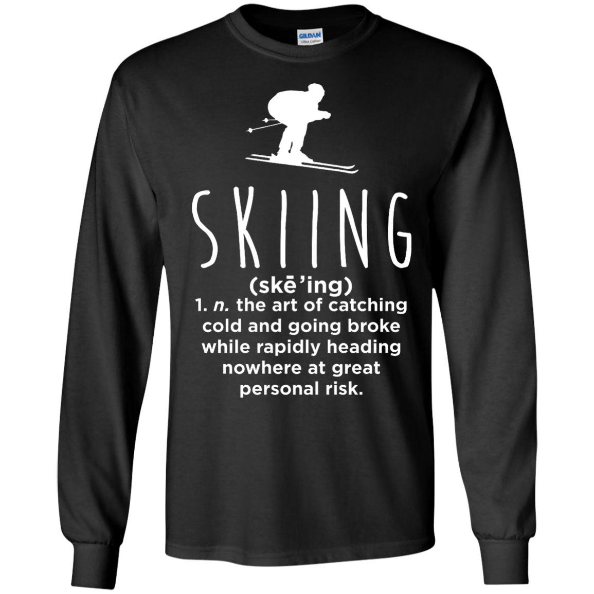 Skiing Definition Long Sleeves - Powderaddicts