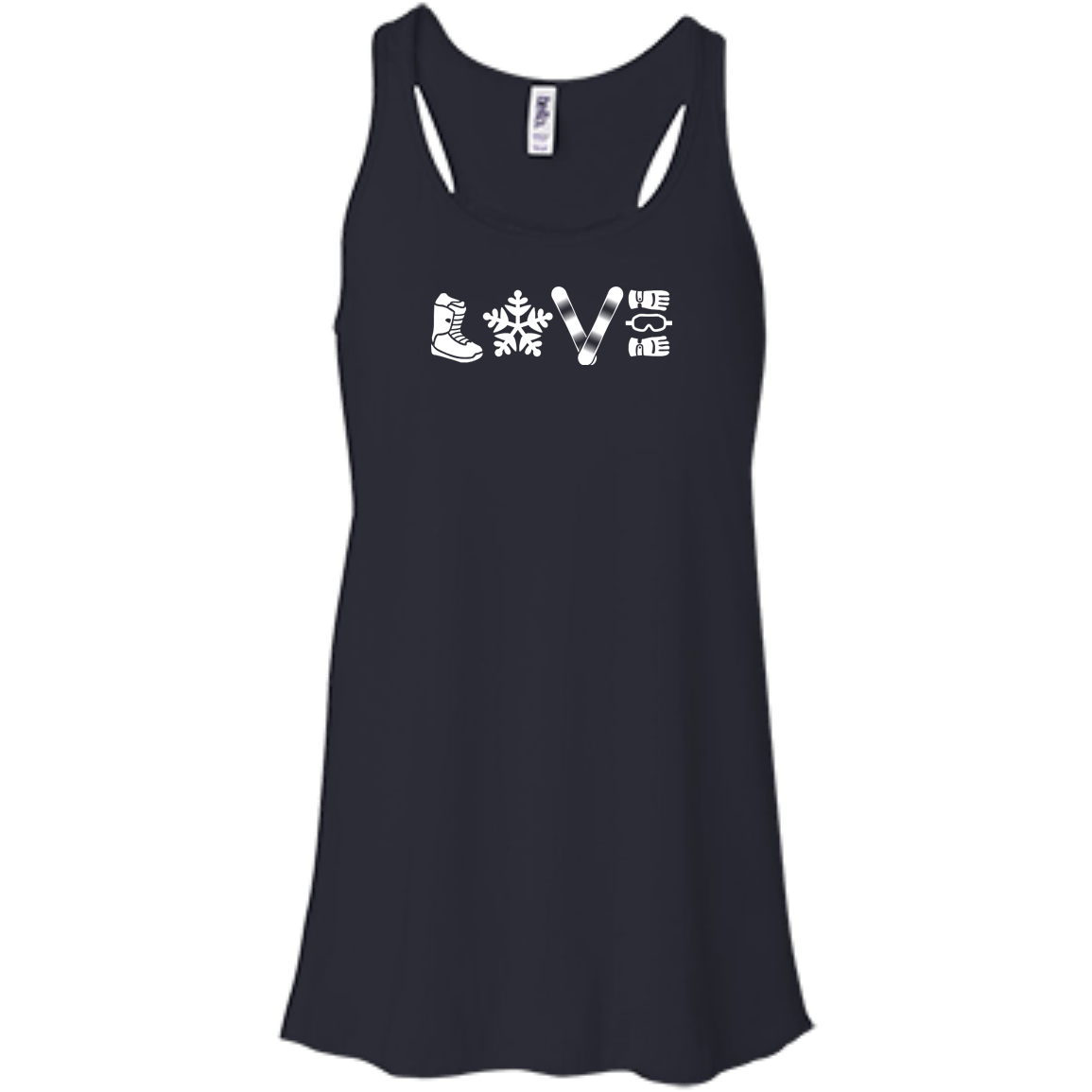 L.O.V.E. Snowboarding Tank Tops - Powderaddicts