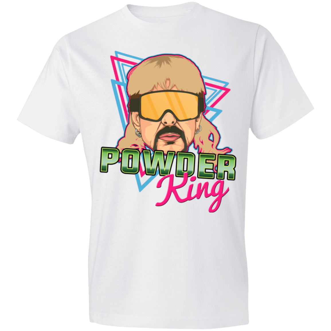 Powder King Short-Sleeve Unisex T-Shirt - Powderaddicts