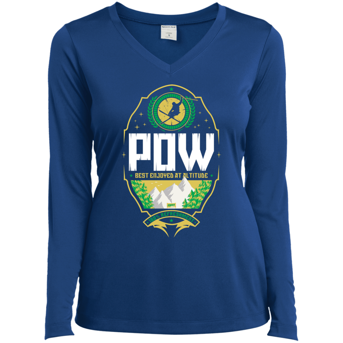 Pow Ski Long Sleeves - Powderaddicts