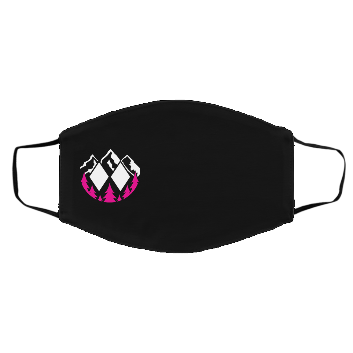 Black Diamonds Adult Face Mask - Powderaddicts