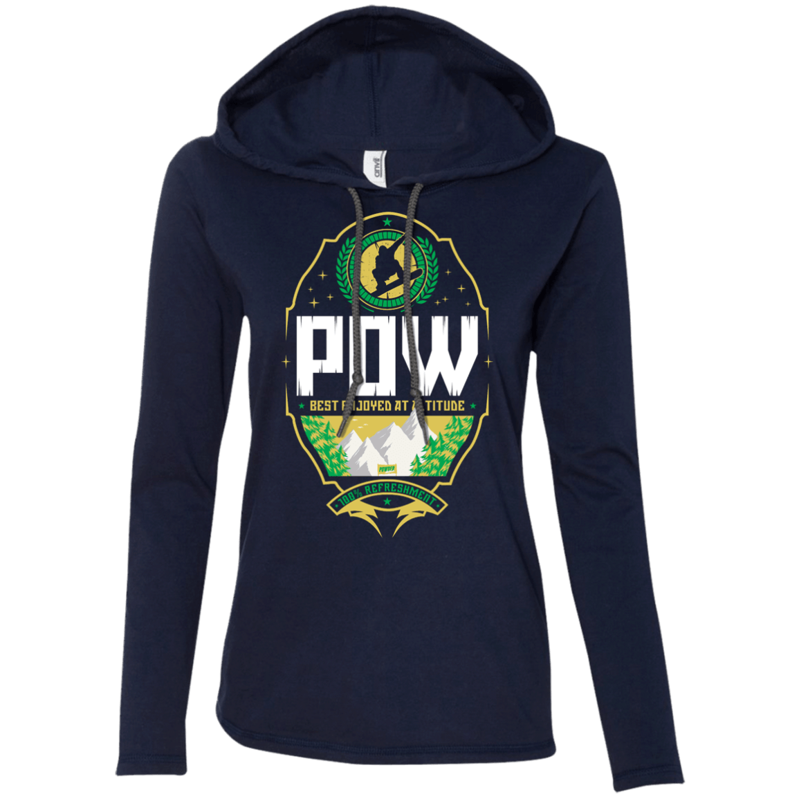 Pow Snowboard Hoodies - Powderaddicts