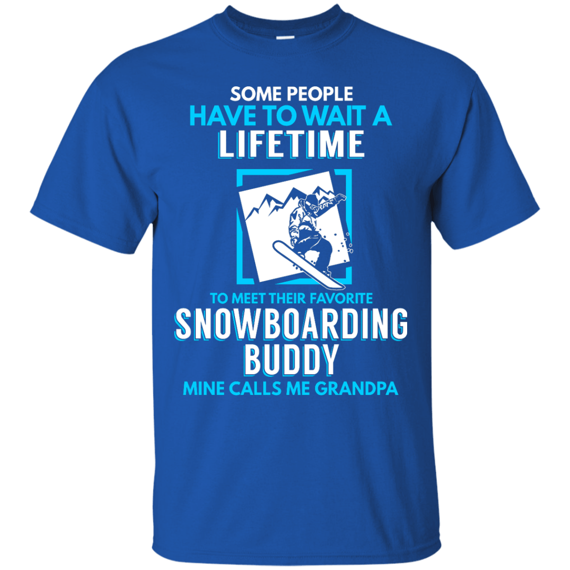 Snowboard Buddy - Grandpa Tees - Powderaddicts