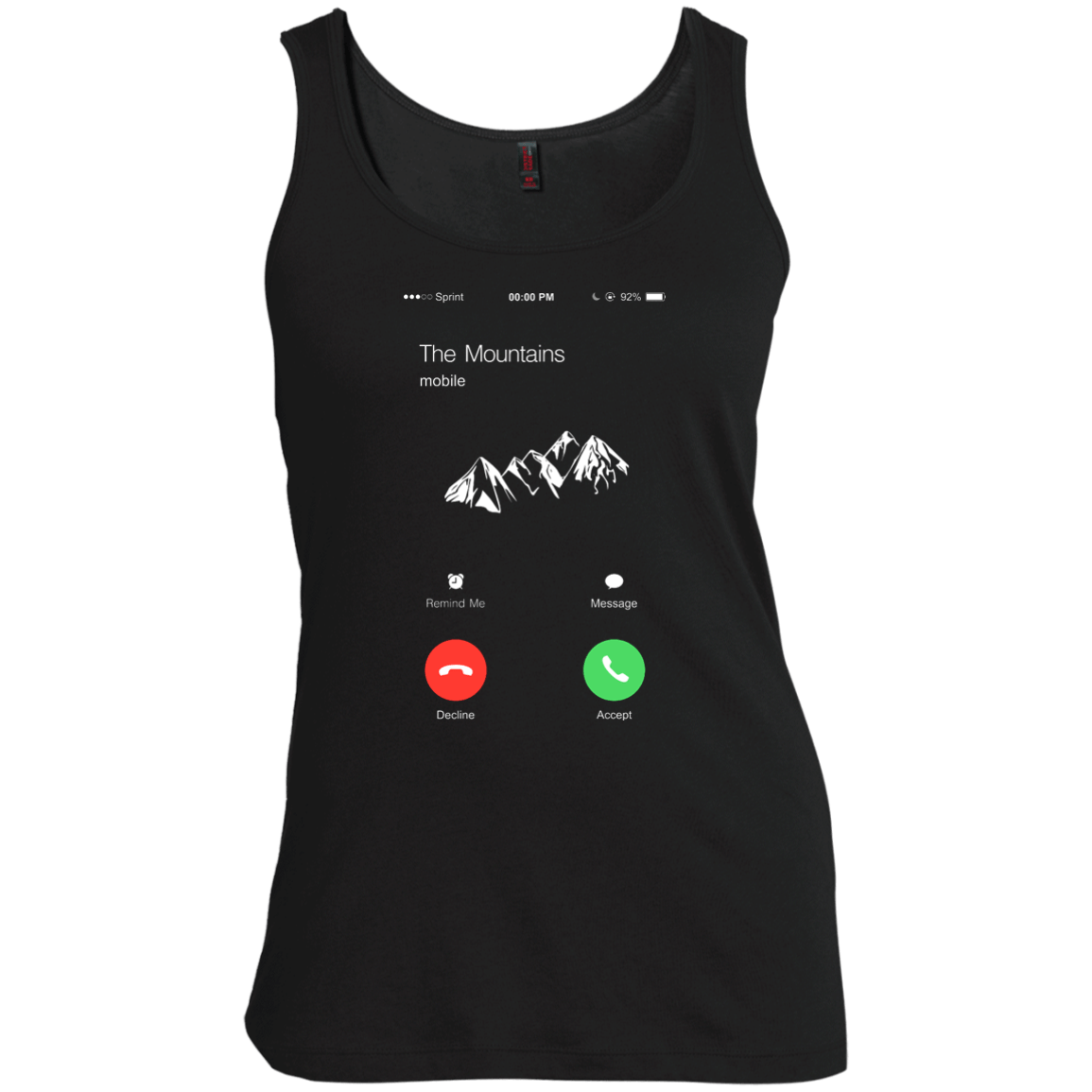 Important Call - Tank Tops - Powderaddicts