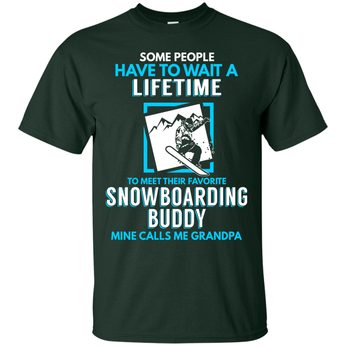 Snowboard Buddy - Grandpa Tees - Powderaddicts