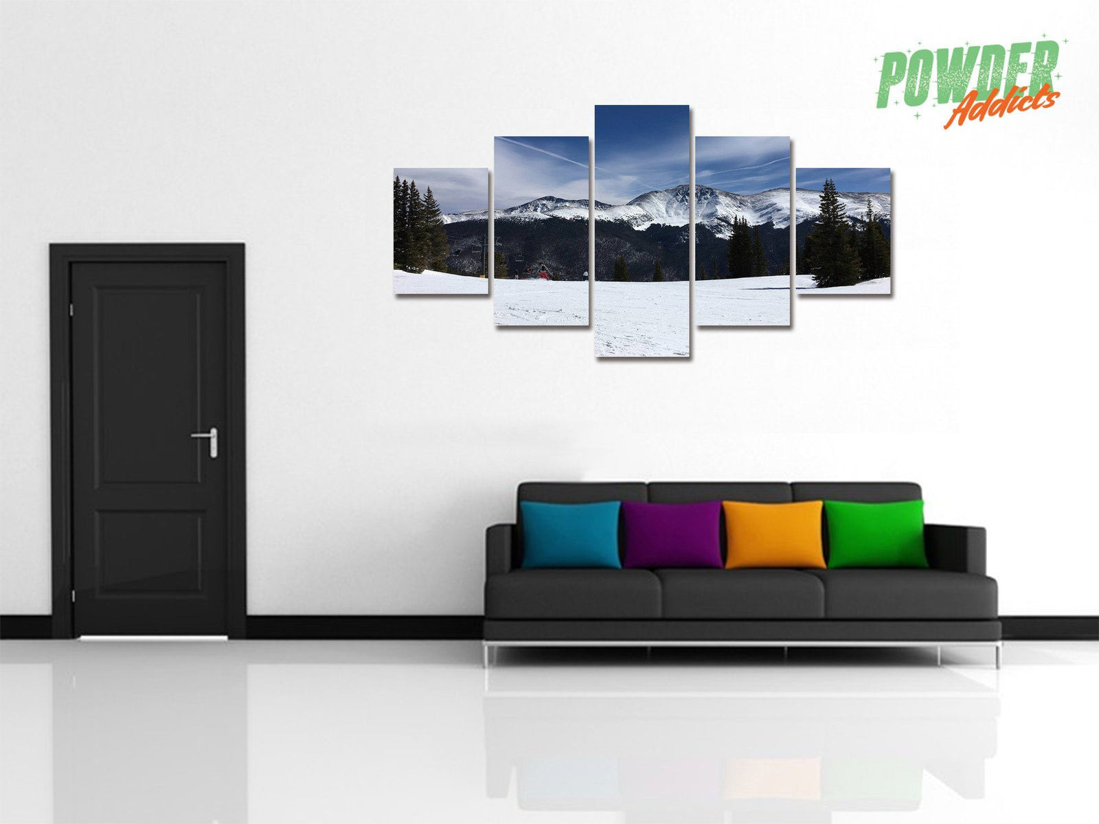 CUSTOM REQUEST #4 - 5 Piece Canvas - Powderaddicts