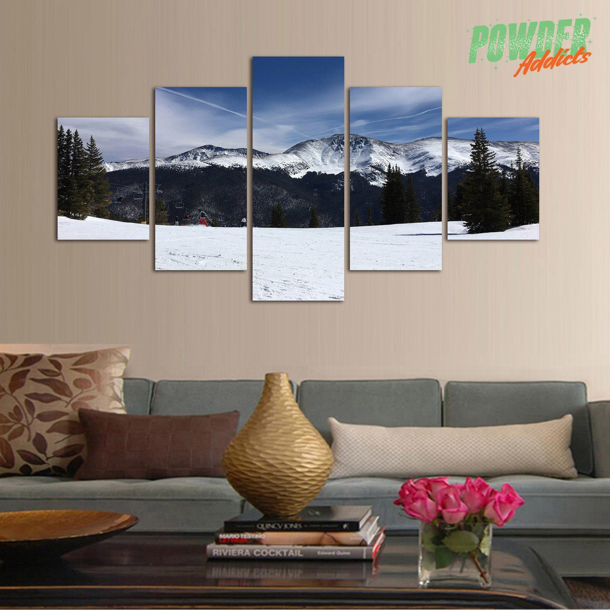 CUSTOM REQUEST #4 - 5 Piece Canvas - Powderaddicts