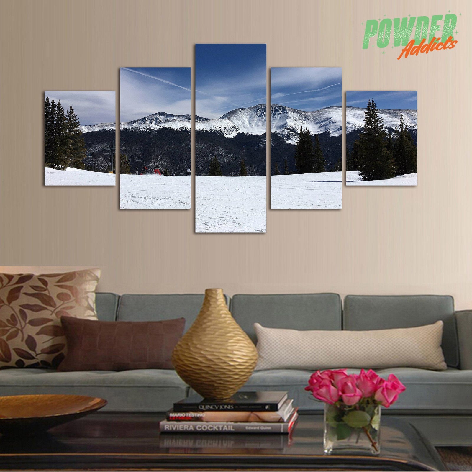 CUSTOM REQUEST #4 - 5 Piece Canvas - Powderaddicts