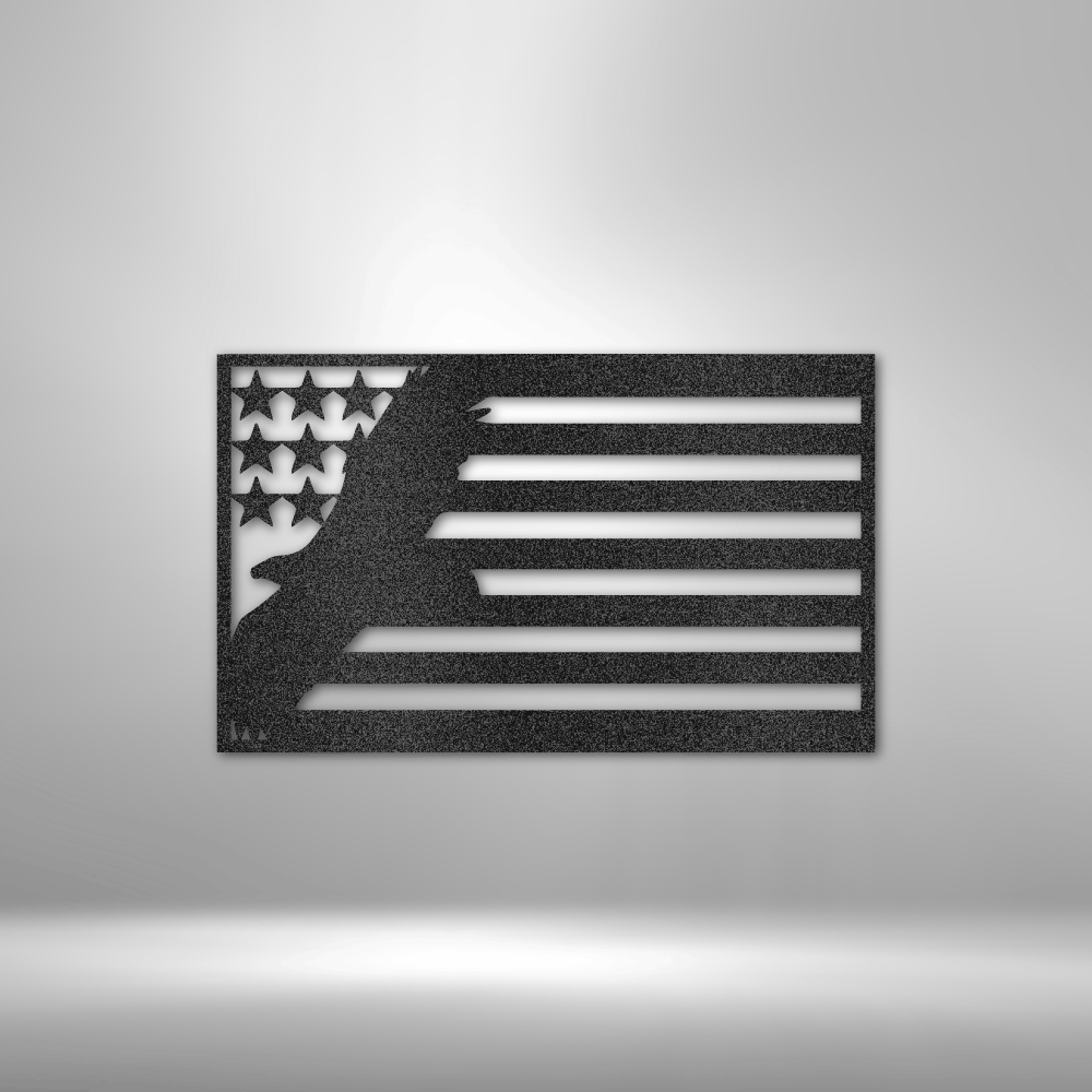 USA Eagle - Steel Sign - Powderaddicts