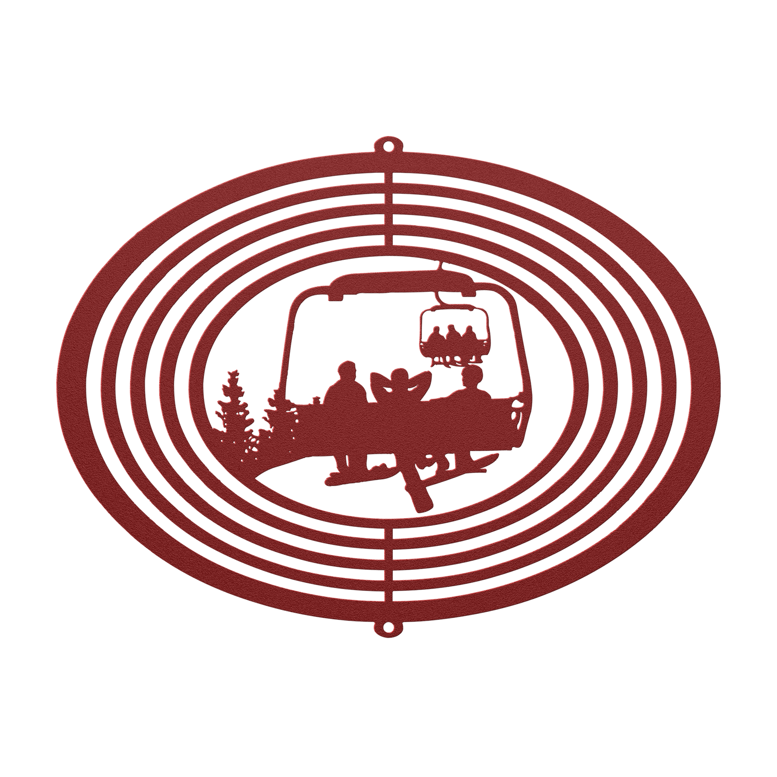 PERSONALIZED  WIND SPINNER - 3 SNOWBOARDING FRIENDS- MADE IN THE USA 🇺🇸