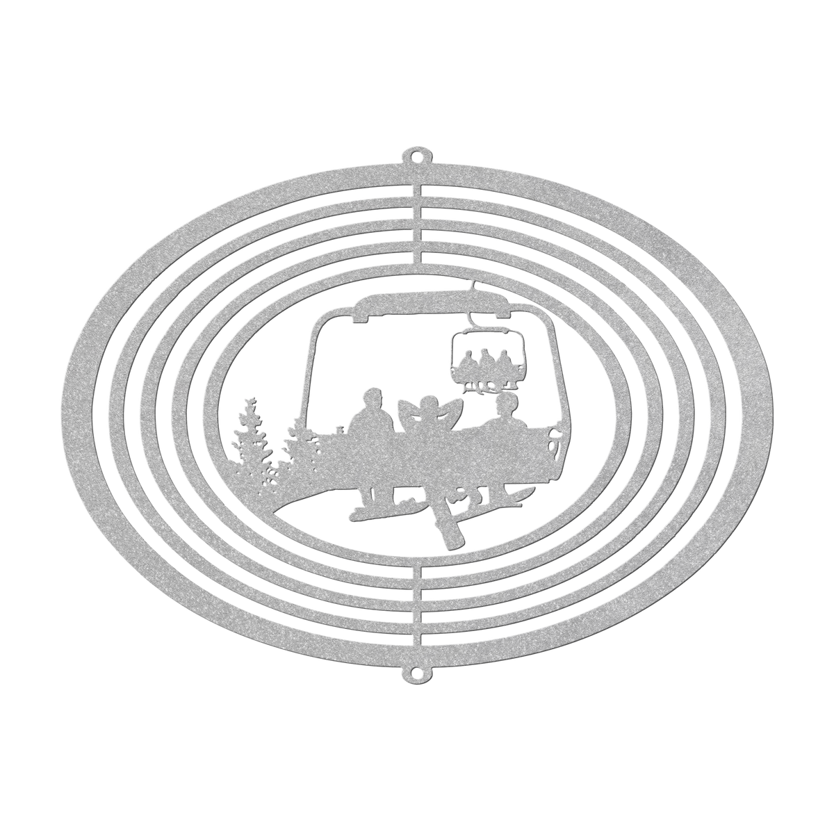 PERSONALIZED  WIND SPINNER - 3 SNOWBOARDING FRIENDS- MADE IN THE USA 🇺🇸