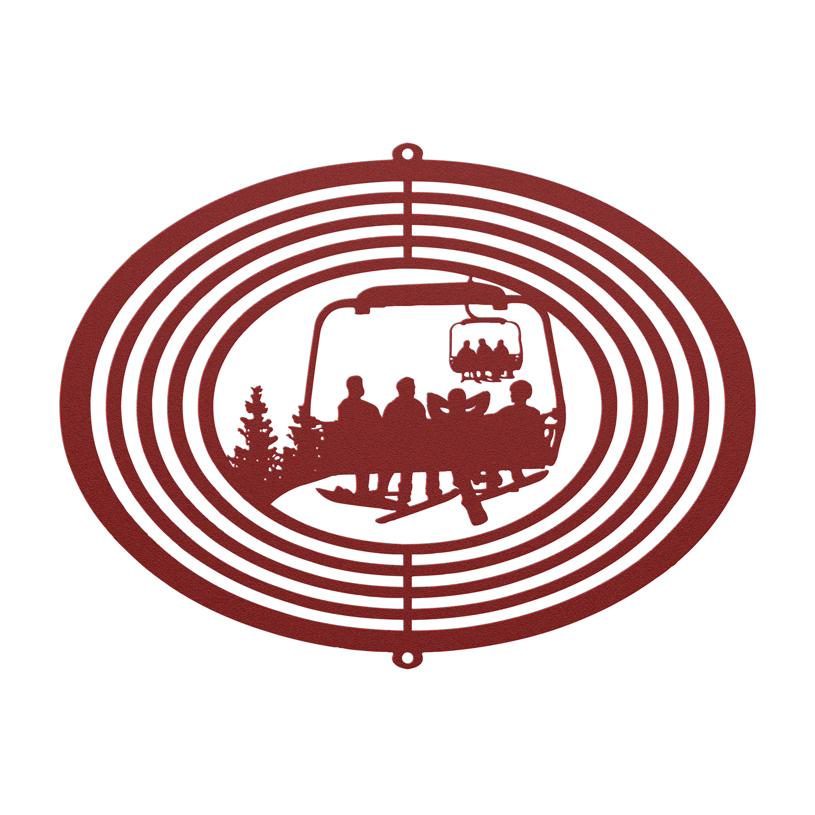 PERSONALIZED  WIND SPINNER - 4 SNOWBOARDING FRIENDS- MADE IN THE USA 🇺🇸