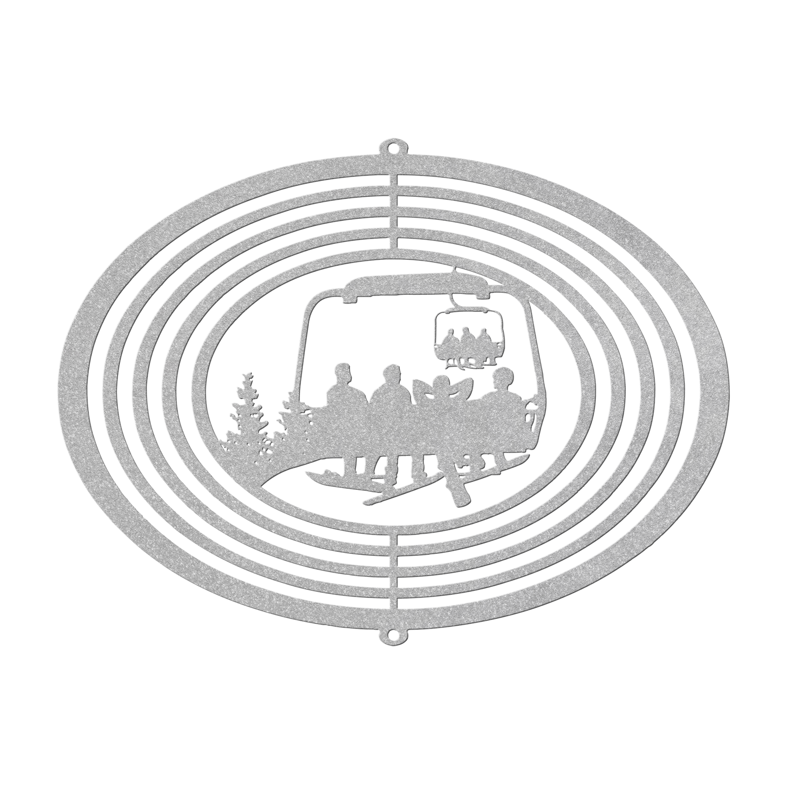 PERSONALIZED  WIND SPINNER - 4 SNOWBOARDING FRIENDS- MADE IN THE USA 🇺🇸