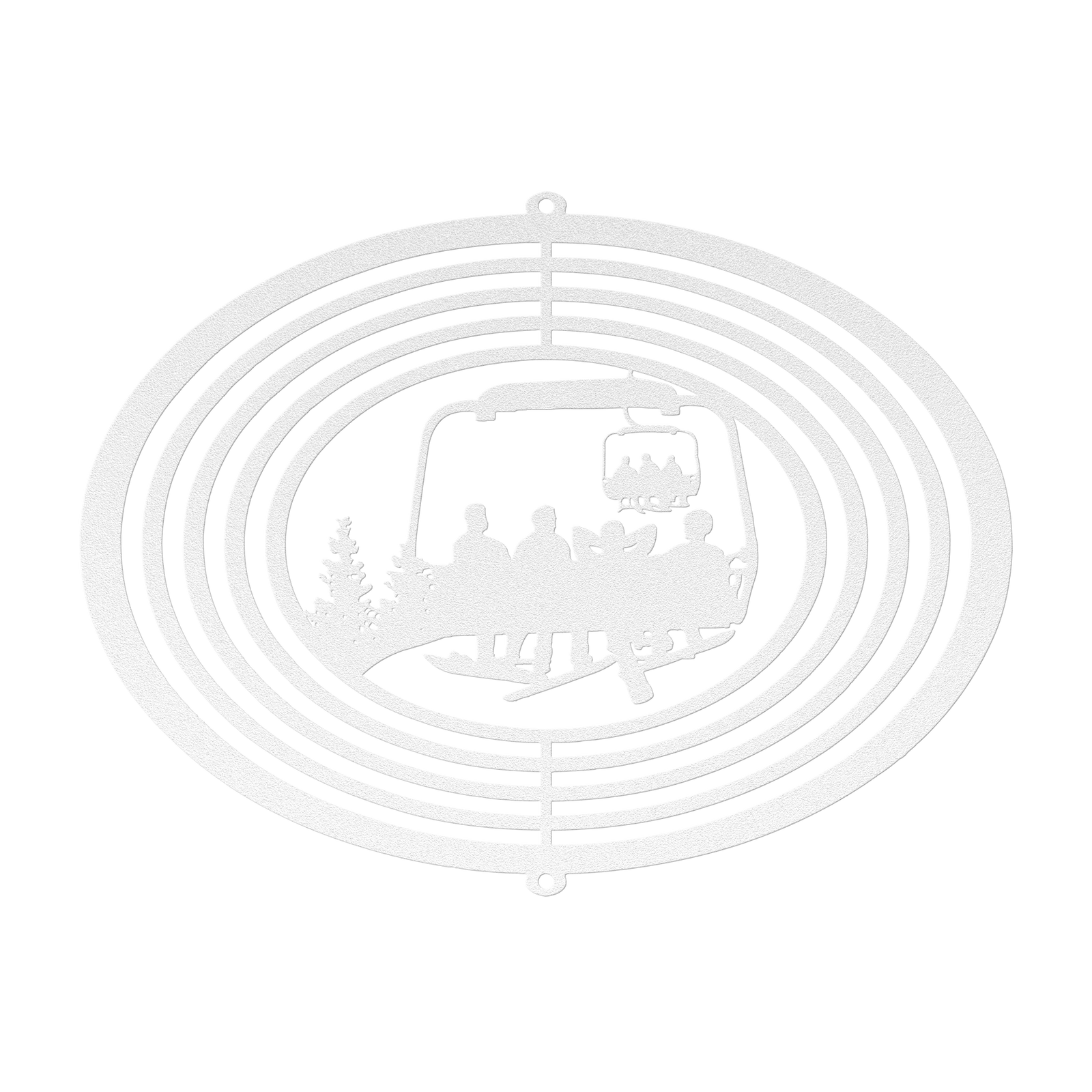 PERSONALIZED  WIND SPINNER - 4 SNOWBOARDING FRIENDS- MADE IN THE USA 🇺🇸