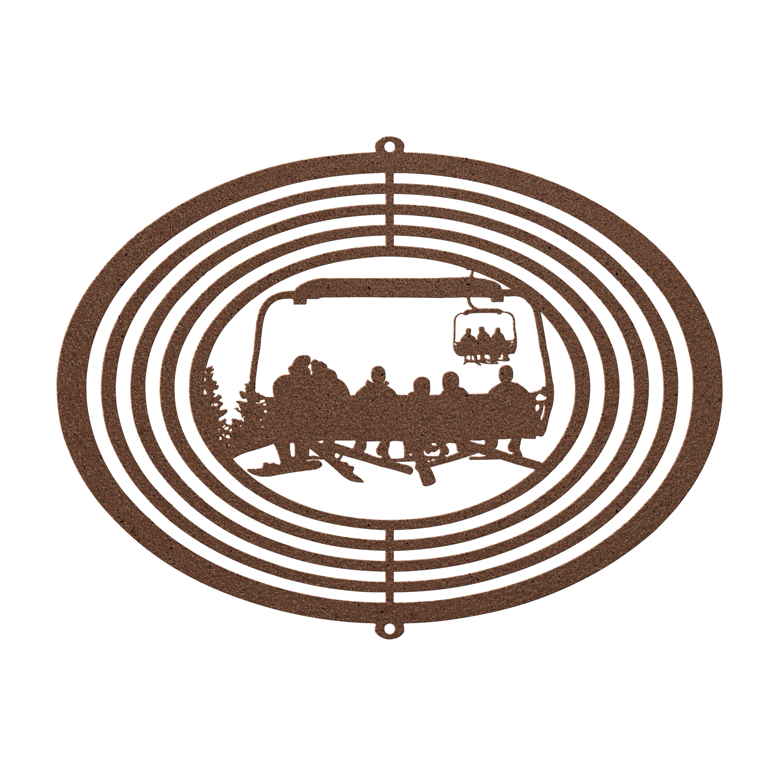 PERSONALIZED  WIND SPINNER - SNOWBOARDING MOM, SNOWBOARDING DAD, AND 4 SNOWBOARDING CHILDREN - MADE IN THE USA 🇺🇸