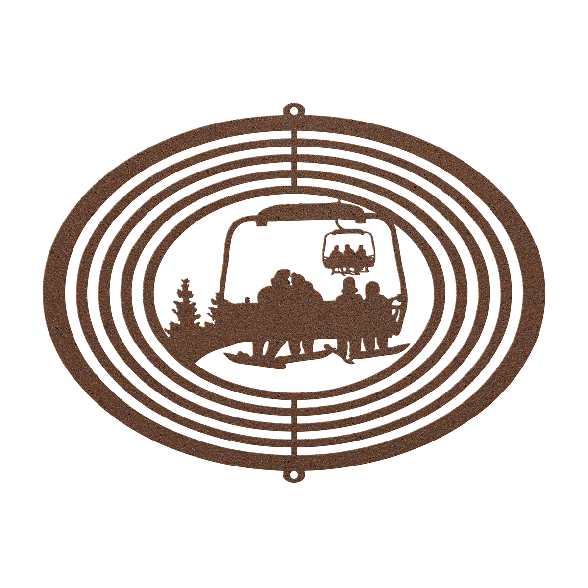 PERSONALIZED  WIND SPINNER - 2 SNOWBOARDING PARENTS, 2 SNOWBOARDING CHILDRENv- MADE IN THE USA 🇺🇸