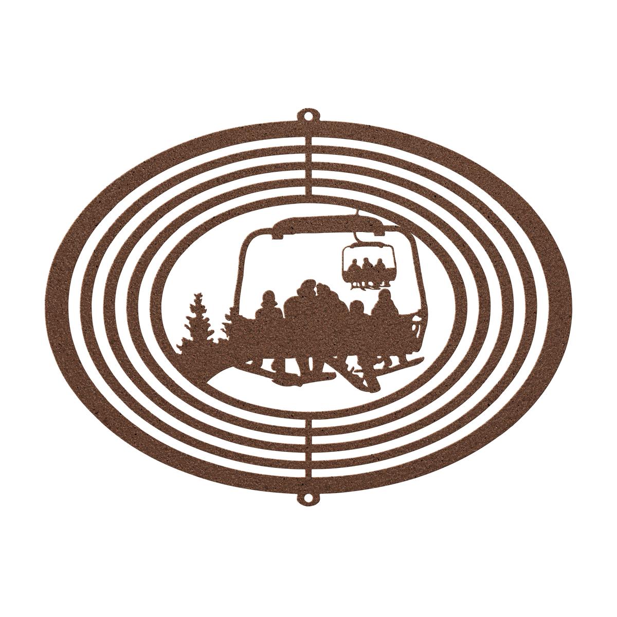 PERSONALIZED  WIND SPINNER - SNOWBOARDING Parents AND 3 SNOWBOARDING CHILDREN - MADE IN THE USA 🇺🇸