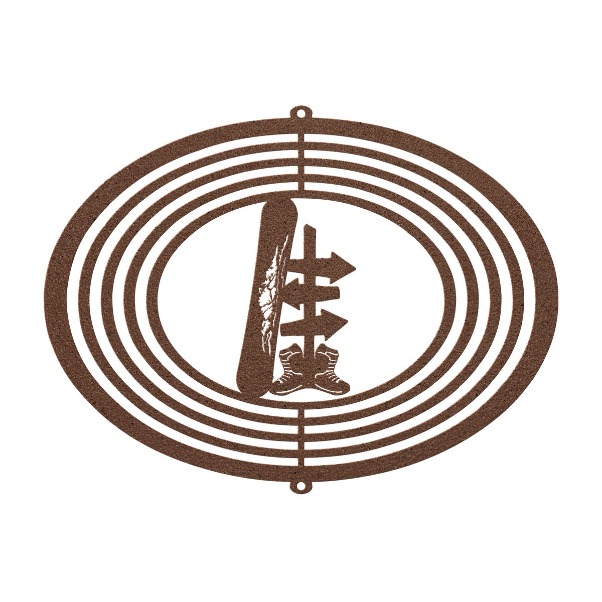 PERSONALIZED WIND SPINNER - SNOWBOARDING SIGN - Made in the USA 🇺🇸