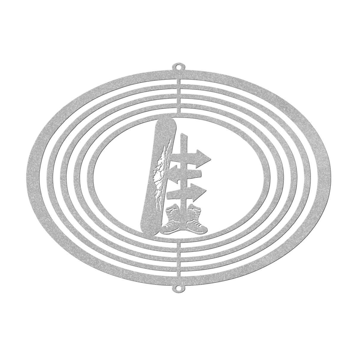 PERSONALIZED WIND SPINNER - SNOWBOARDING SIGN - Made in the USA 🇺🇸