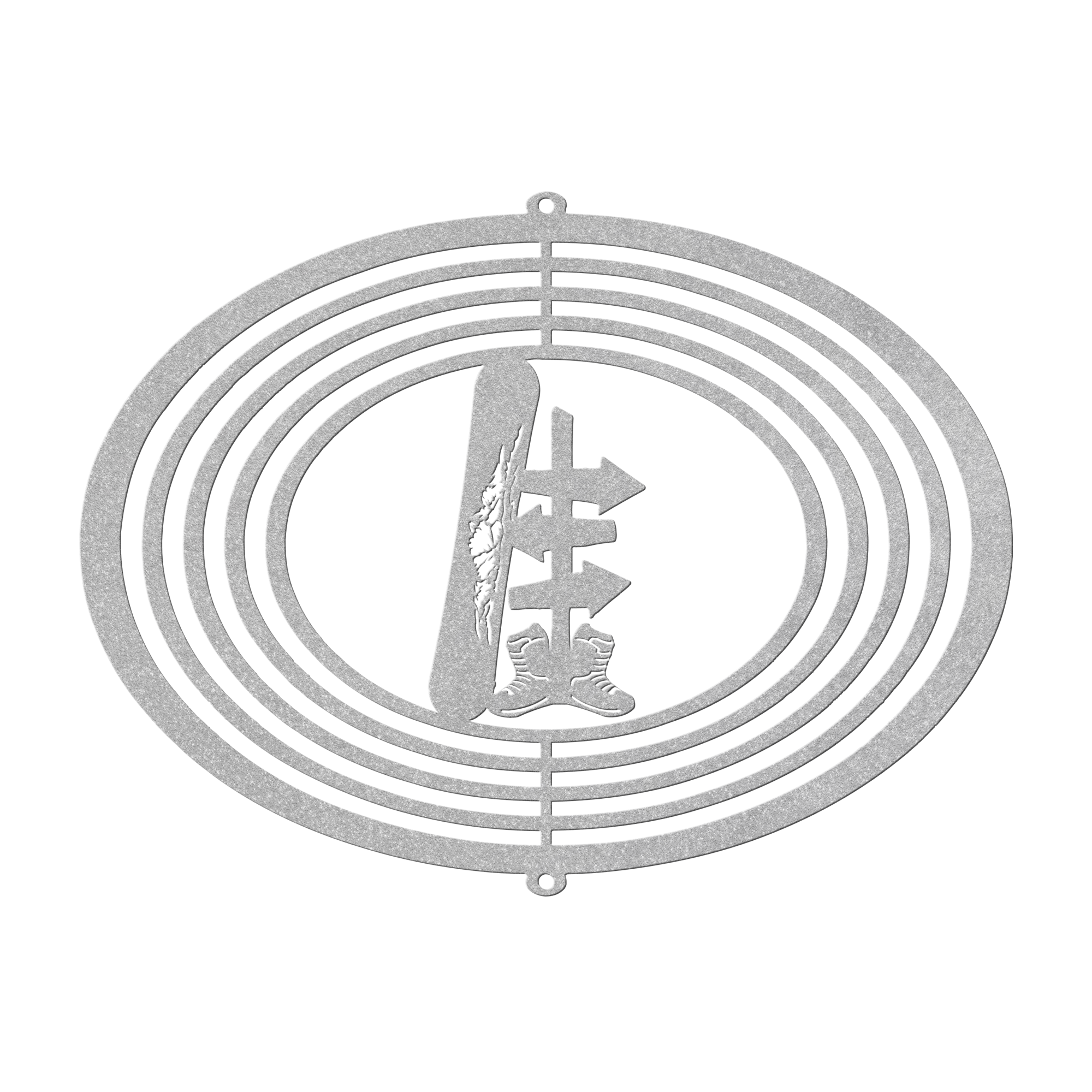 PERSONALIZED WIND SPINNER - SNOWBOARDING SIGN - Made in the USA 🇺🇸